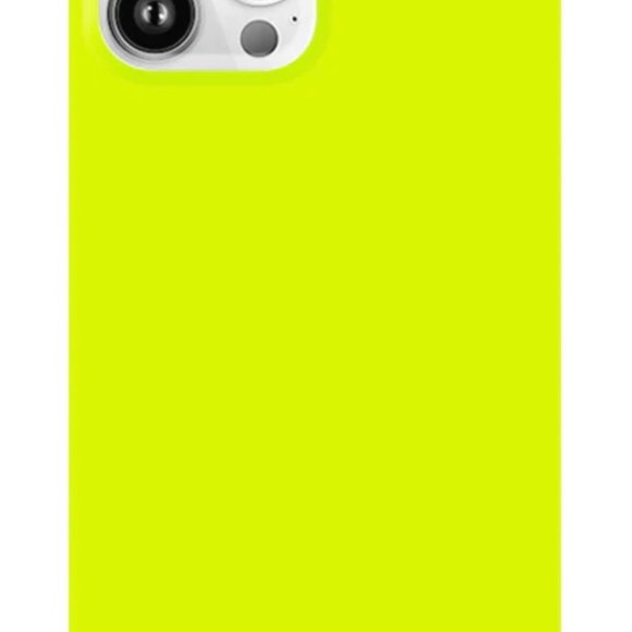 Neon Yellow Square iPhone 13 Pro case - Picture 1 of 2